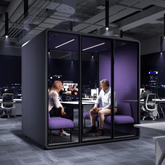 Hecor ZUM-L Office Soundproof Privacy Silence Pod for 4-Person